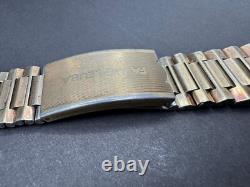 Rare vintage favre leuba NSA Swiss Made Watch Bracelet 24MM