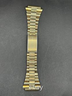 Rare vintage favre leuba NSA Swiss Made Watch Bracelet 24MM