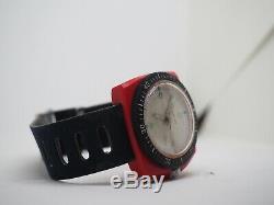 Relay Compressor Diver Mechanical Vintage Very Unusual Watch Swiss Ultra Rare