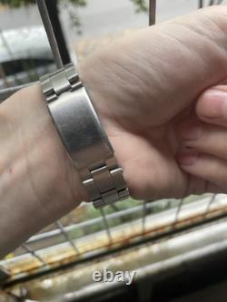 Retro Rare GARADO Watch Vintage Jump Hour Swiss Made Men's Direct Read Taximeter