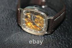 Revue Thommen Skeleton Vintage Watch Swiss Super Rare 1960's Just Serviced