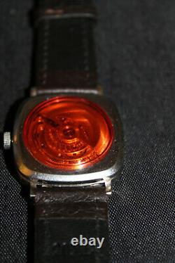 Revue Thommen Skeleton Vintage Watch Swiss Super Rare 1960's Just Serviced