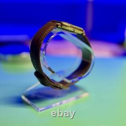 Revue Thommen Vulcain Elysee Extremely Rare Vintage Swiss Quartz Watch Gold