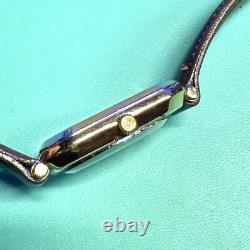 Revue Thommen Vulcain Elysee Extremely Rare Vintage Swiss Quartz Watch Gold