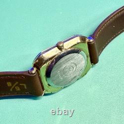 Revue Thommen Vulcain Elysee Extremely Rare Vintage Swiss Quartz Watch Gold