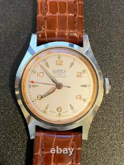 Roamer RARE Super Shock Mens Vintage Swiss Unused Mint Condition