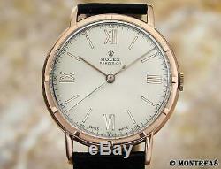 Rolex 4448 Men 1947 Rare Manual Precision Swiss Made Vintage 14k Gold Watch D129