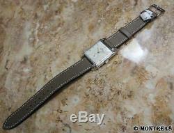 Rolex 4574 Rare Swiss Mens 34mm Stainless St Manual 1946 Vintage Watch AS47