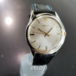 Rolex Vintage 1972 Automatic Rare 35mm 14k Gold Filled Mens Swiss Watch LV239