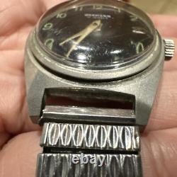 Runs Wakmann 17 Jewels Mechanical Vintage Watch 1951 Swiss Mens/womens Rare