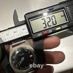 Runs Wakmann 17 Jewels Mechanical Vintage Watch 1951 Swiss Mens/womens Rare
