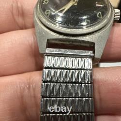Runs Wakmann 17 Jewels Mechanical Vintage Watch 1951 Swiss Mens/womens Rare