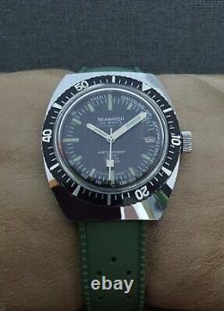 SEAWATCH DIVER 200Ft EB cal. 8021 VINTAGE 60's RARE 23J SWISS WATCH