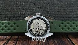 SEAWATCH DIVER 200Ft EB cal. 8021 VINTAGE 60's RARE 23J SWISS WATCH