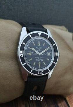 SICURA 400 DIVER 20ATM. EB8021 VINTAGE 60's RARE 23J SWISS WATCH