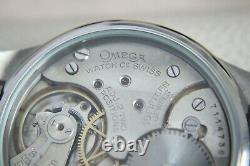 STEEL REGULATOR Vintage 1931`s New Cased Men`s Swiss rare Regulateur Wristwatch