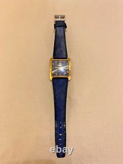 SUPERB SWISS Blue Dial Watch Hand Winding RAYLON Rare Vintage