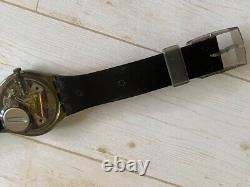 SWATCH VINTAGE 1995 Dressed Beauty Motif SWISS Black Unique Design Rare No Box