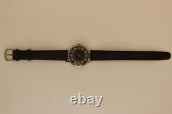 SWISS MADE MINIMALIST tropical DOXA Military Vintage. Rare Black PATINA, with BOX