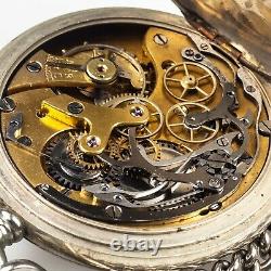 SWISS Vintage Mechanical Pocket Horlogerie Geneve Watch Chronometer Rare Old