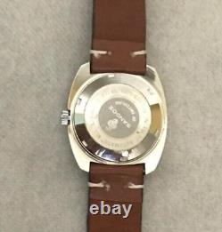 Sandoz Mystery Vintage 70s Rare Swiss Watch 10-0909-0051 Orange Dial Original