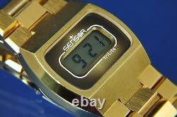 Sensor Trilite Digital Watch LCD 1970s Very Rare Early Swiss Chunky Vintage