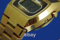 Sensor Trilite Digital Watch LCD 1970s Very Rare Early Swiss Chunky Vintage