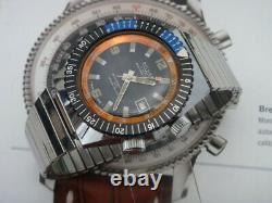 Sicura 400 21 jewel Swiss vintage 60s divers oversized watch rare model 60s VGUC