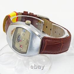 Sicura (RARE Breitling) Vintage Jump hour jumping hour digital Swiss made watch