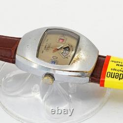 Sicura (RARE Breitling) Vintage Jump hour jumping hour digital Swiss made watch