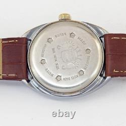 Sicura (RARE Breitling) Vintage Jump hour jumping hour digital Swiss made watch