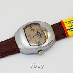 Sicura (RARE Breitling) Vintage Jump hour jumping hour digital Swiss made watch