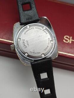 Skin Diver Tucah Vintage Watch Manual Winding Swiss Made 1970s Mens Rare