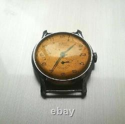 Sorna Swiss Made Rare Vintage Ww2 Military Men's Wrist Watch Runs Well (pa36)