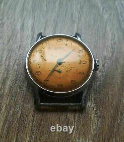 Sorna Swiss Made Rare Vintage Ww2 Military Men's Wrist Watch Runs Well (pa36)