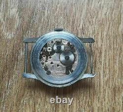 Sorna Swiss Made Rare Vintage Ww2 Military Men's Wrist Watch Runs Well (pa36)