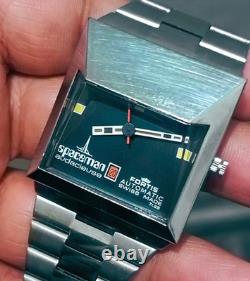 Spaceman Audacieuse TK25 Swiss Automatic Men's Watch RARE Vintage