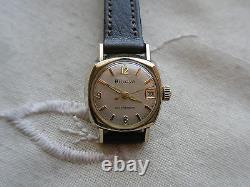 Stunning, Extremely Rare 1966 Vintage Lady Bulova, 10k Gf Swiss Auto, Serviced