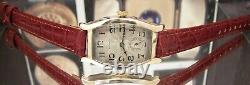 Super Rare Rolex Genex Antique Vintage Swiss 1928 Deco Fire Service Gift