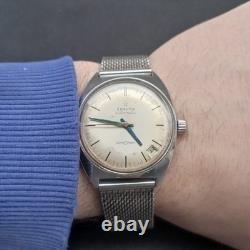 Super Rare Vintage Zenith Automatic AutoSport 23 jewels Swiss 2252 Pc Movement