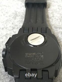 Swatch Swiss Made Chronograph ETA V8 Quartz Mens Watch Rare Vintage 2007