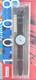 Swatch Watch Liquorice SCM404 1997 Rare Swiss Made Vintage Chronograph Quartz