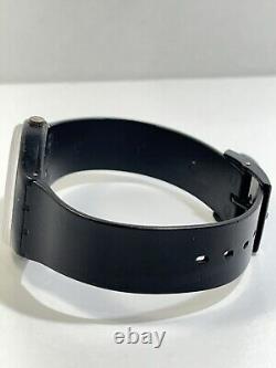 Swatch Watch Vintage 1983 GB103 RARE Black/White Swiss Made- New Battery