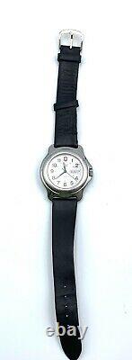 Swiss Army Officers Watch 25 Jewel Automatic Day Date Vintage Rare Working