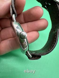 Swiss Army watch Delta Field Date Quartz Original band Rare Vintage New Battery