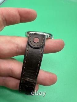 Swiss Army watch Delta Field Date Quartz Original band Rare Vintage New Battery