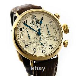 Swiss Chronograph Watch SPECTRUM Vintage Mechanical Wristwatch Rare Switzerland