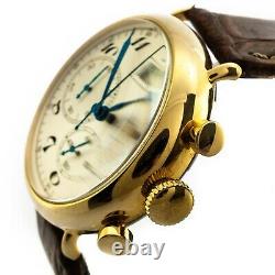 Swiss Chronograph Watch SPECTRUM Vintage Mechanical Wristwatch Rare Switzerland