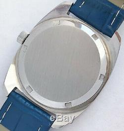 Swiss Made Tissot watch very rare blue dial