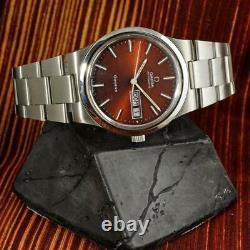 Swiss Omega Genève Rare Original Dial Automatic 1022 Quickset Day Date 166.0174